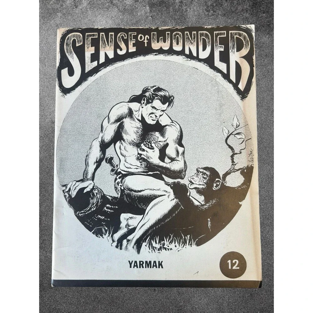 Sense of Wonder #12 1972-Bill Schelly-Yarmak-Don Newton-Kirby-Wertham-